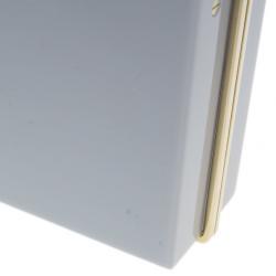 Pre Owned Charlotte Olympia Grey Zodiac Pandora Aquarius Clutch