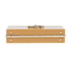 Charlotte Olympia Beige Zodiac Pandora Sagittarius Clutch