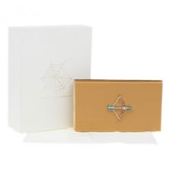 Charlotte Olympia Beige Zodiac Pandora Sagittarius Clutch