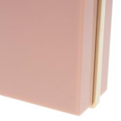 Pre Owned Charlotte Olympia Pink Zodiac Pandora Cancer Clutch