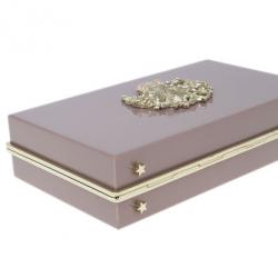 Charlotte Olympia Purple Zodiac Pandora Virgo Clutch