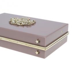 Charlotte Olympia Purple Zodiac Pandora Virgo Clutch