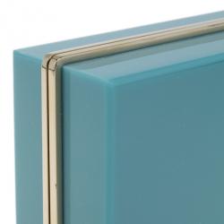 Charlotte Olympia Turquoise Zodiac Pandora Gemini Clutch