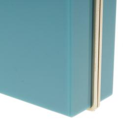 Charlotte Olympia Turquoise Zodiac Pandora Gemini Clutch