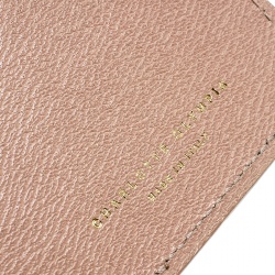 Pre Owned Charlotte Olympia Blush Pink Leather Feline IPhone 6 Case