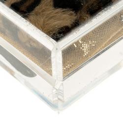 Charlotte Olympia Clear Perspex Pandora Classic Box Clutch
