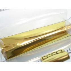 Pre Owned Charlotte Olympia Clear PVC Top Handle Bag