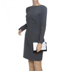 Pre Owned حقيبة كلتش شارلوت أوليمبيا بدتايم ستوريز نوفل أكريليك سوداء