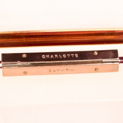 Pre Owned Charlotte Olympia Pink Perspex A Girl's Best Friend Clutch