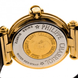 Pre Owned Philippe Charriol White Christopher Columbus Women's Watch 35MM