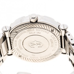 Pre Owned Charriol Cream Stainless Steel RT38 Women's Wristwatch 38 mm