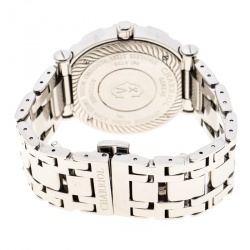 Pre Owned Charriol Cream Stainless Steel RT38 Women's Wristwatch 38 mm