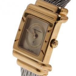 Pre Owned Philippe Charriol Silver Stainless Steel Celtica Women's Wristwatch 20MM