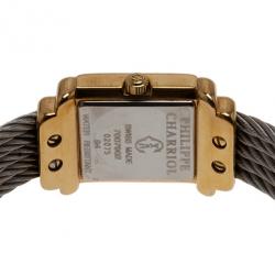 Pre Owned Philippe Charriol Silver Stainless Steel Celtica Women's Wristwatch 20MM