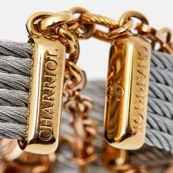 Pre Owned Charriol Mother Of Pearl Two-Tone Stainless Steel St-Tropez ST30PC.560.013 Women's Wristwatch 30 mm