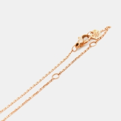 Chaumet Bee My Love Diamond 18k Rose Gold Necklace