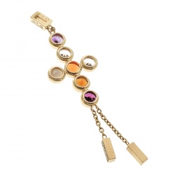 Chaumet ABC Collection Amour Multicolor Gemstone Diamond Cross Pendant