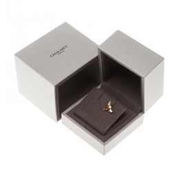 Chaumet Attrape-moi Bee Citrine Yellow Gold Stud Earring