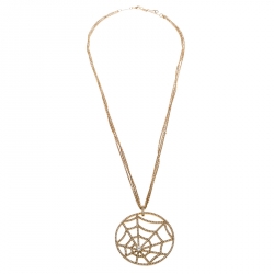 Chaumet Catch Me If You Love Me  Spider Diamond Yellow Gold Necklace