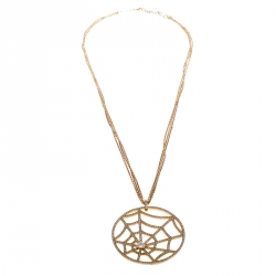 Chaumet Catch Me If You Love Me  Spider Diamond Yellow Gold Necklace