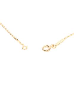 Pre Owned Chaumet 18K Yellow Gold Sapphire Long Chain Necklace
