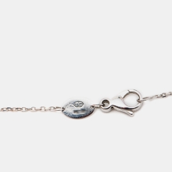 Chaumet Jeux de Liens Mother of Pearl Diamond 18k White Gold Necklace