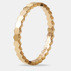 Chaumet Bee My Love 18k Rose Gold Ring Size 56