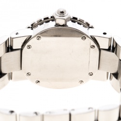 Chaumet Silver Stainless Steel And Diamonds Class One Women's Wristwatch 30 mm