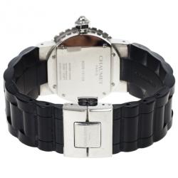 Pre Owned Chaumet Cream Stainless Steel 622B Women's Wristwatch 32MM