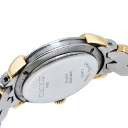 Chaumet Gold 18K Yellow Gold Stainless Steel Women's Wristwatch 25 mm