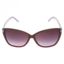 Pre Owned Chloe Brown CE604S Square Sunglasses