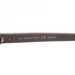 Pre Owned Chloe Brown CE604S Square Sunglasses
