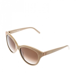 Chloe Beige/Brown Gradient CE627S Cat Eye Sunglasses