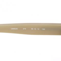 Pre Owned Chloe White Woman Sunglasses CE602S-275