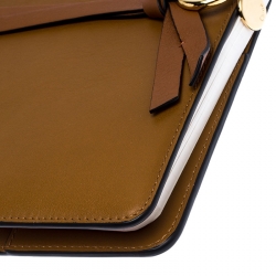 Chloe Brown Leather Notebook Organizer