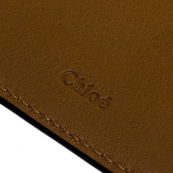Chloe Brown Leather Notebook Organizer