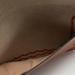 Chloe Brown Leather Passport Holder