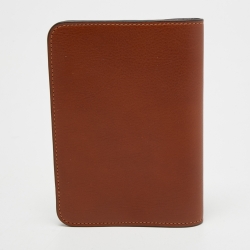 Chloe Brown Leather Passport Holder