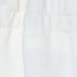 Chloe White Crepe Side Stripe Detail Drawstring Detail Trousers S