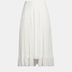 Pre Owned Chloe Silk Midi skirt 36