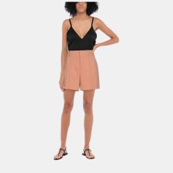 Pre Owned Chloe Sunny Brown Crepe Shorts M (FR 40)