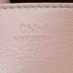 Pre Owned Chloe Yellow Leather Small Elle Clutch
