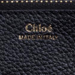 Pre Owned حقيبة يد كلوي فاي جلد صفراء