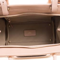 Pre Owned Chloe Beige Leather Medium Everston Satchel