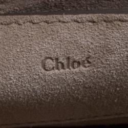 مملوكة مسبقًا Chloe Navy Blue Leather Pixie Shoulder Bag