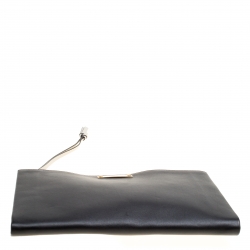 Pre Owned Chloe Black Leather Pochette 