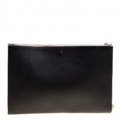 Pre Owned Chloe Black Leather Pochette 