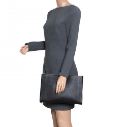 Pre Owned Chloe Black Leather Pochette 