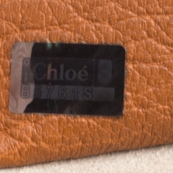 مملوكة مسبقًا Chloe Brown Leather Medium Drew Shoulder Bag