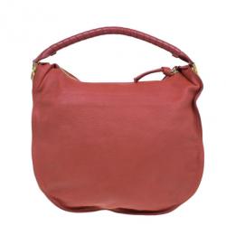 مملوكة مسبقًا Chloe Orange Leather Large Marcie Shoulder Bag